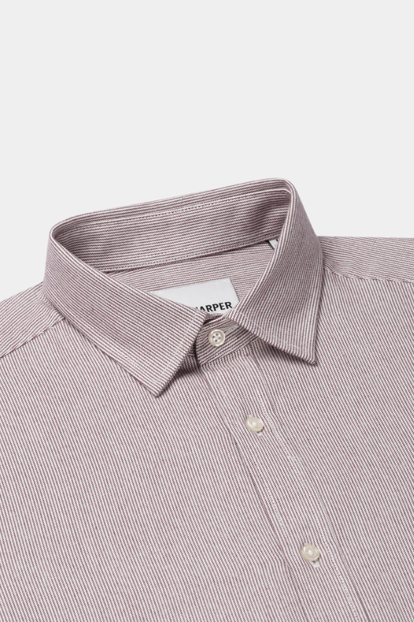 3050 PLUM MINI STRIPE