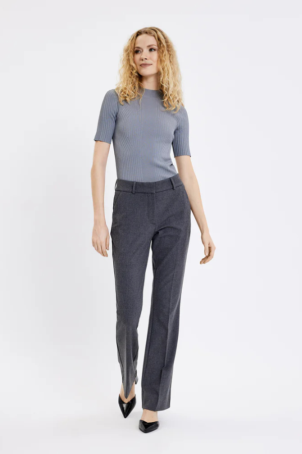 02335 DARK GREY MELANGE LONG
