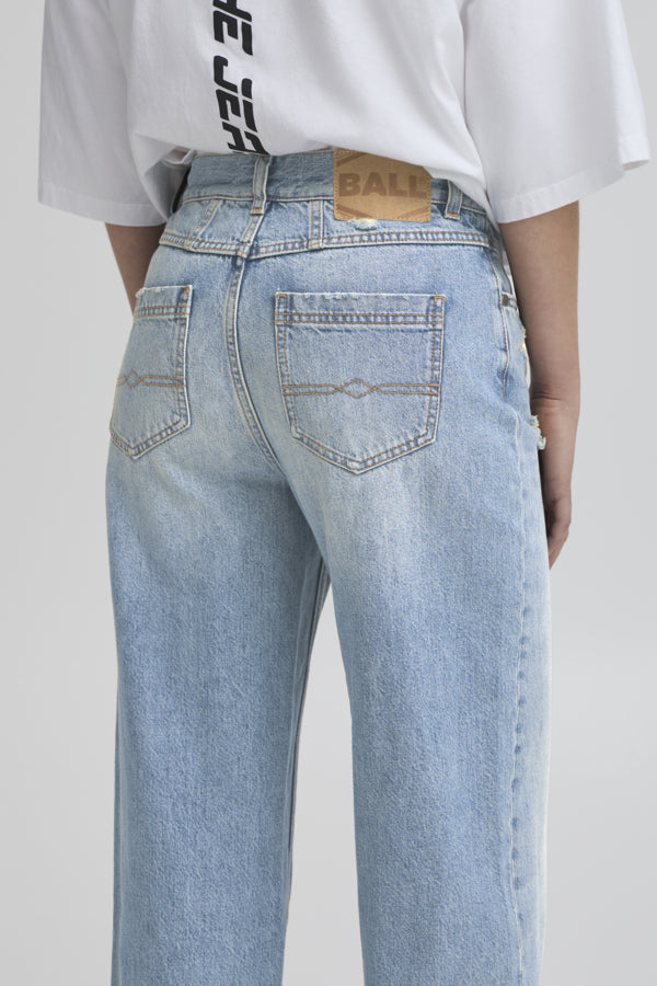 204624 VINTAGE MEDUIM BLUE DENIM 32