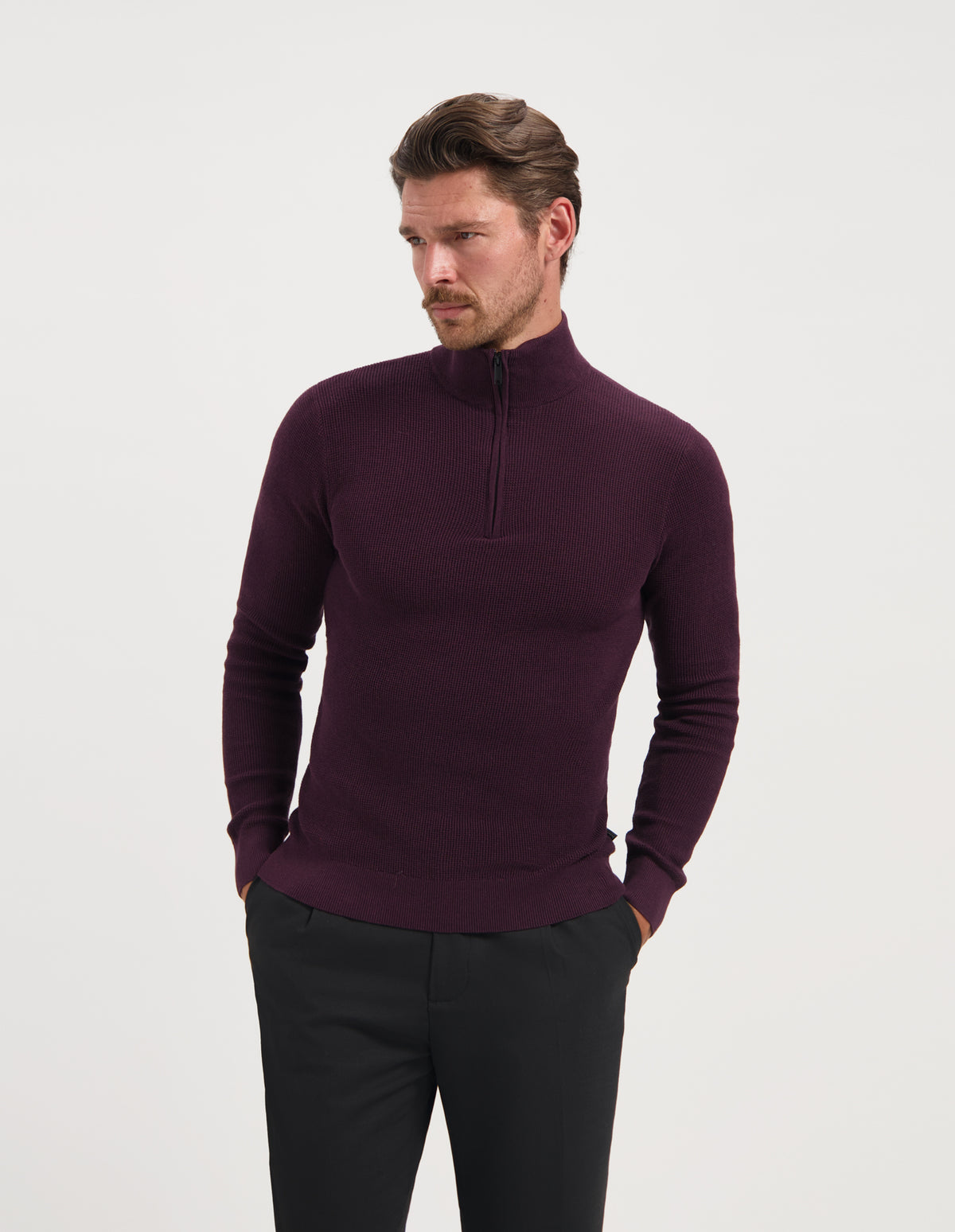 80012 PLUM MELANGE