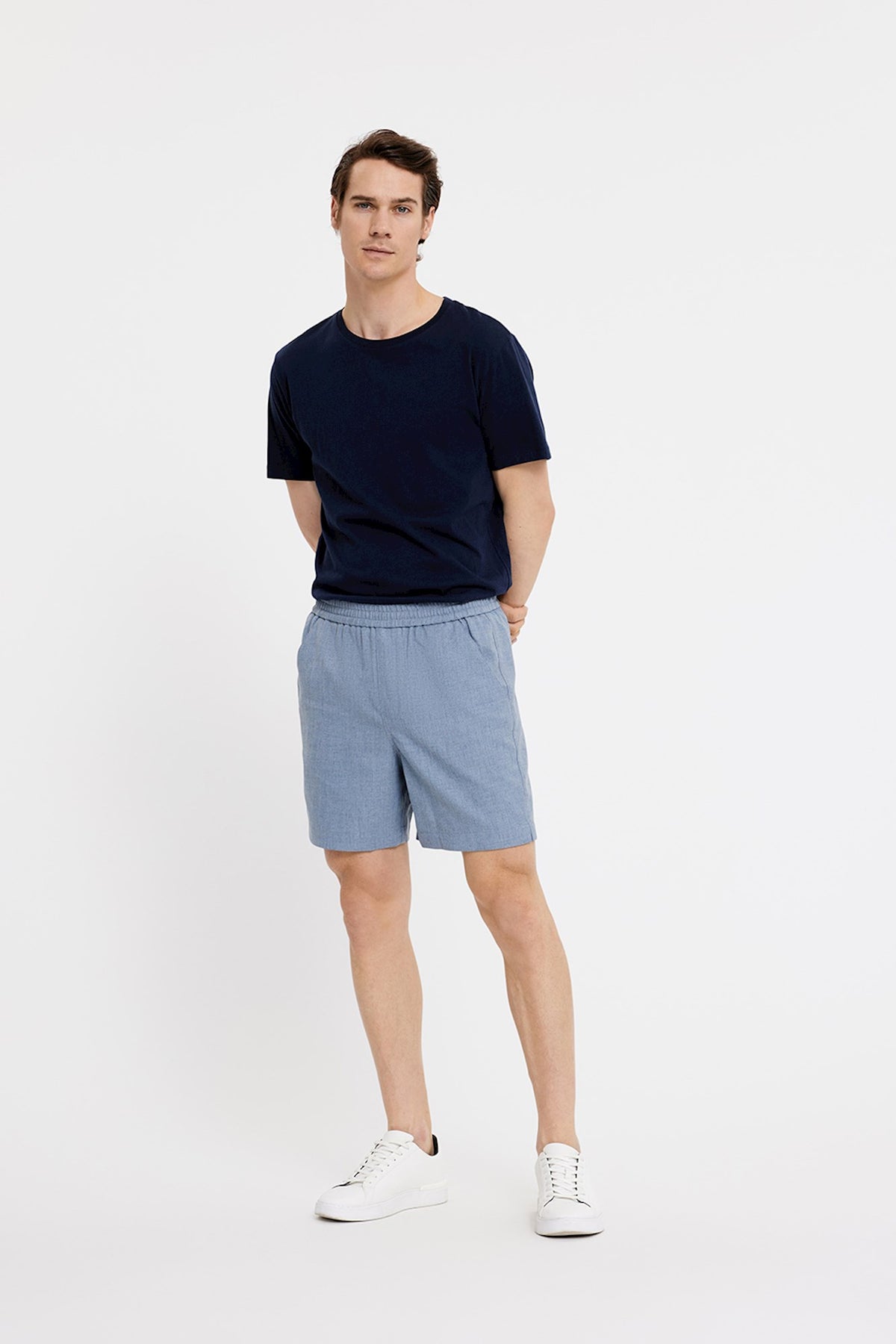31049 DUSTY BLUE MELANGE