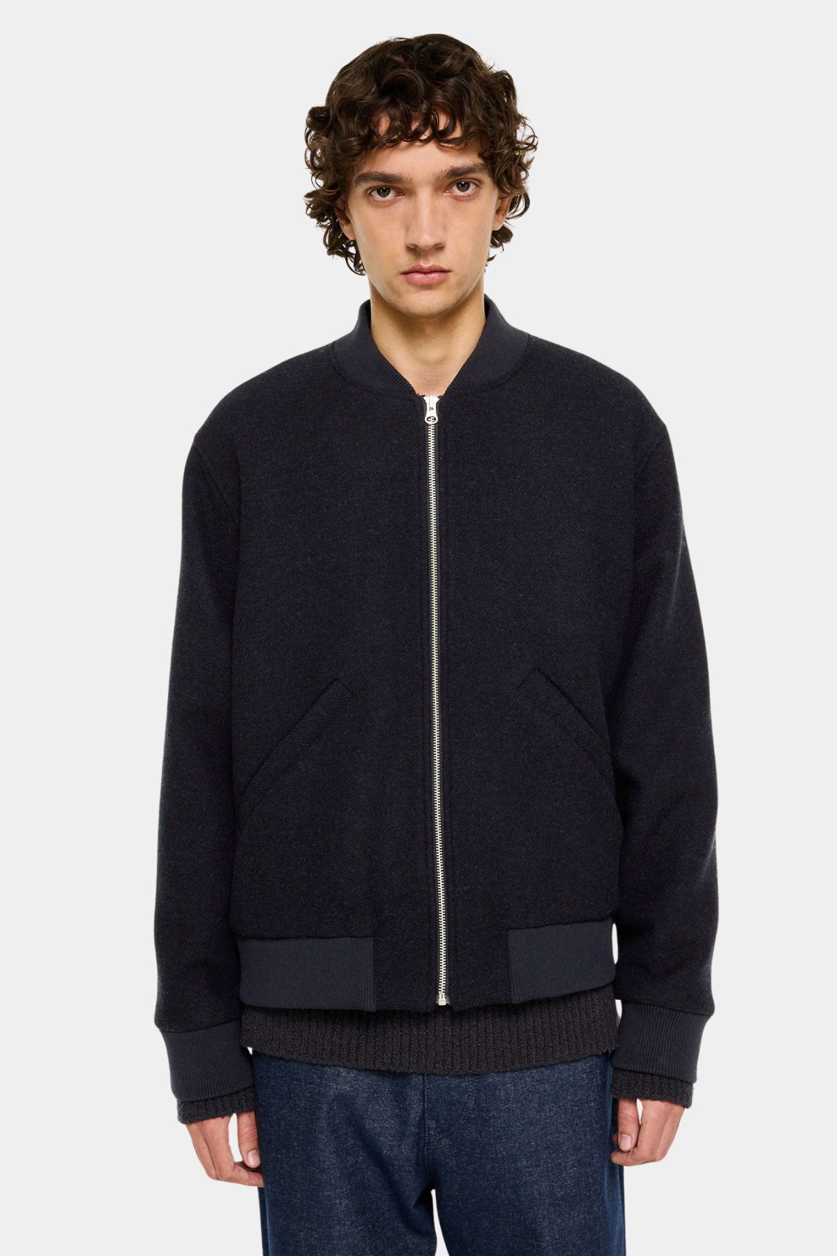 389 NAVY MELANGE