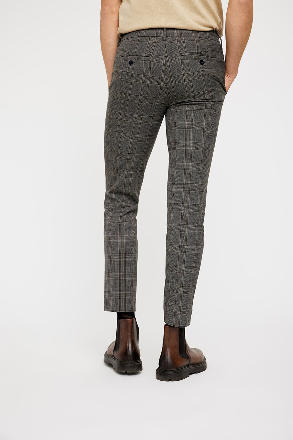 NAVY SAND CHECK 32