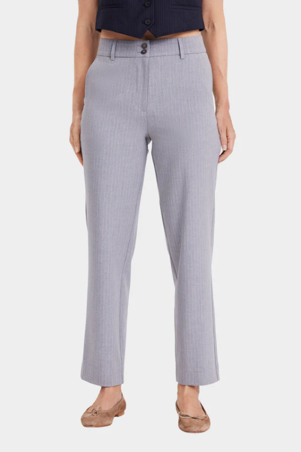 31178 LIGHT GREY PINSTRIPE REGULAR