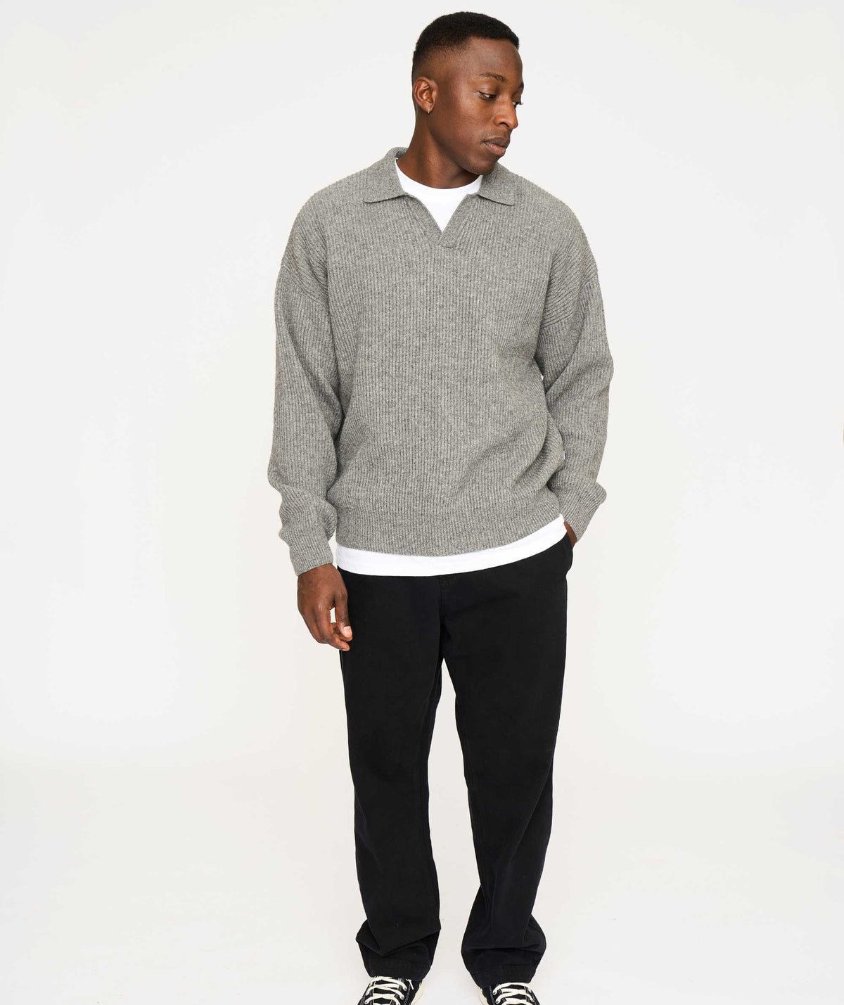 4-LIGHT GREY MELANGE