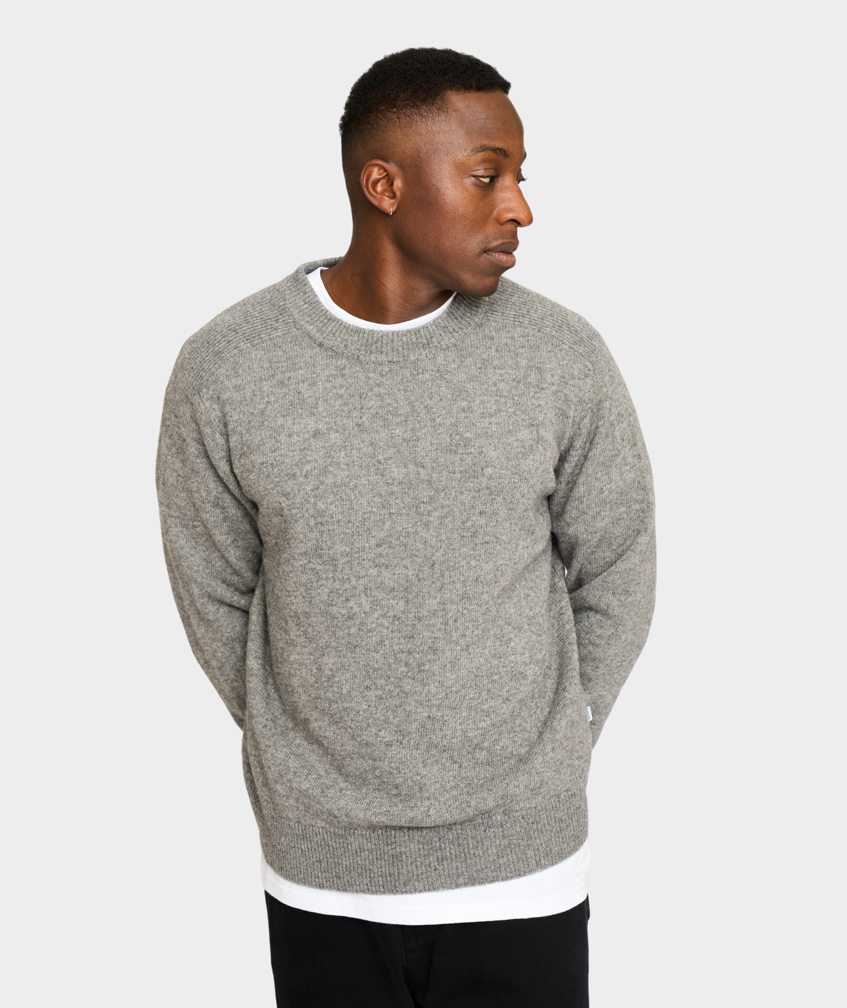 4-LIGHT GREY MELANGE