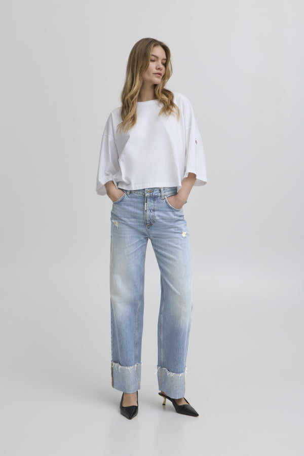 204624 VINTAGE MEDUIM BLUE DENIM 32
