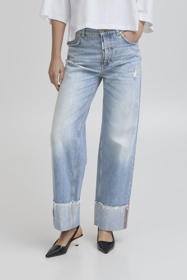 204624 VINTAGE MEDUIM BLUE DENIM 32