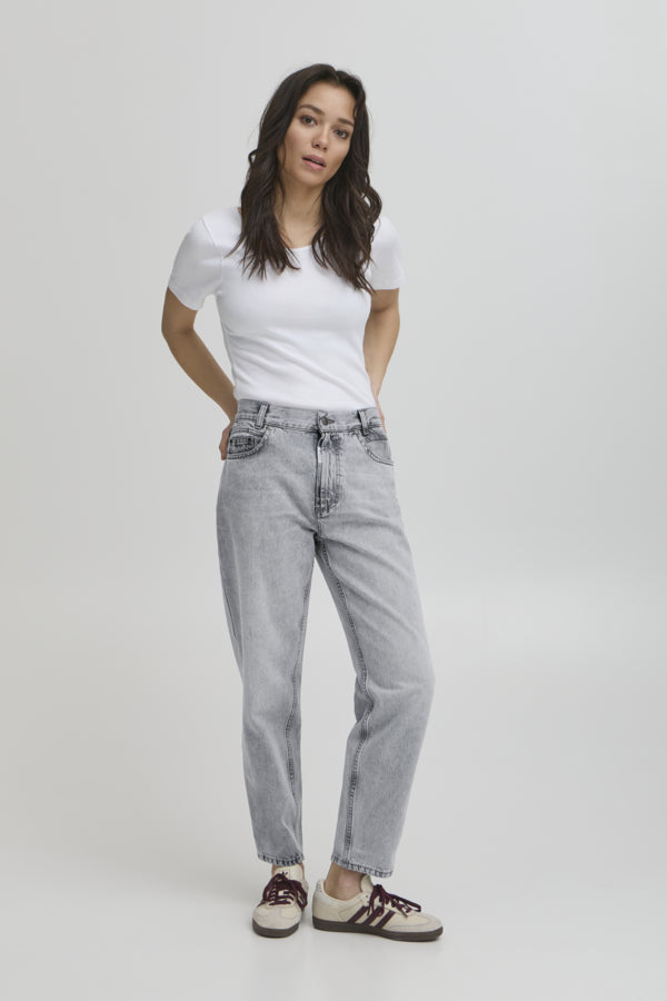 204607 GREY DENIM 32