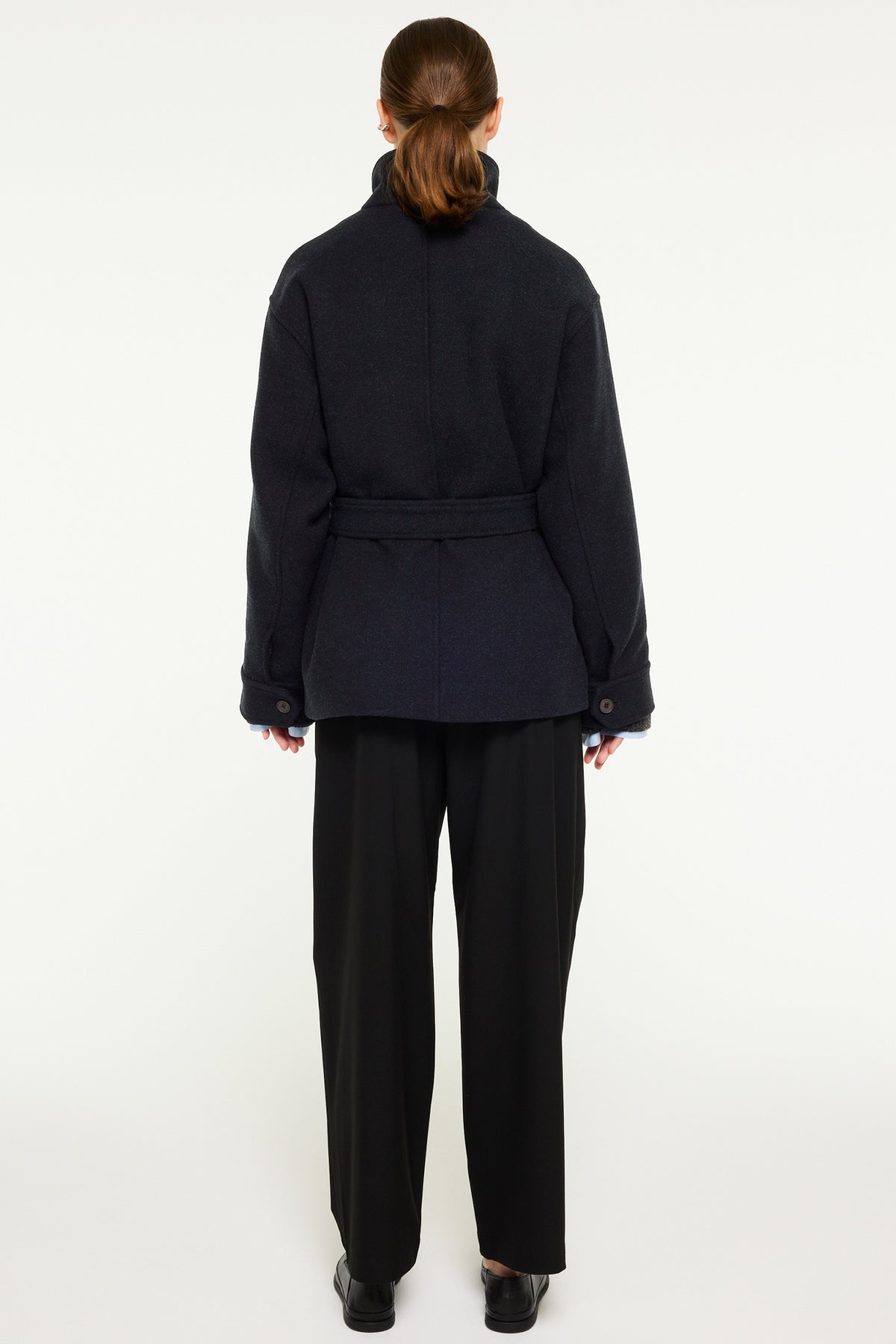 389 NAVY MELANGE