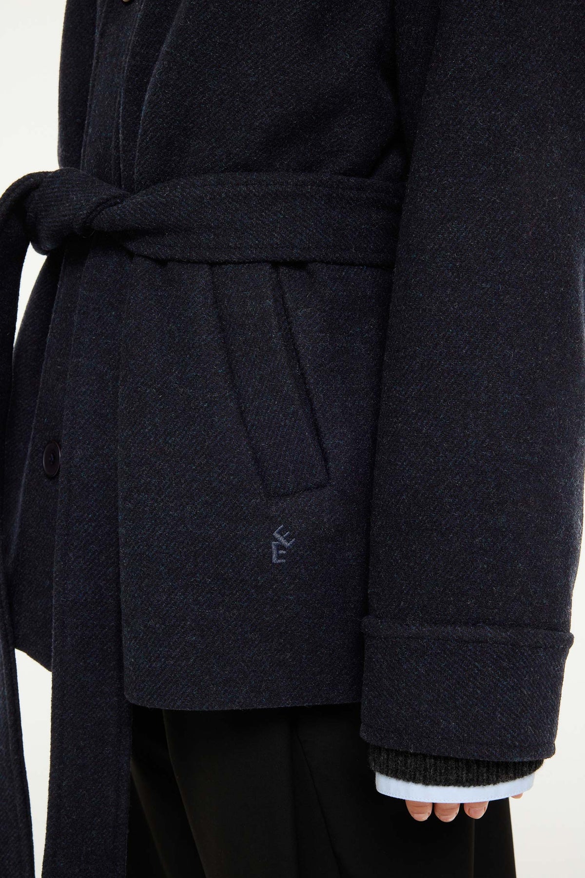 389 NAVY MELANGE