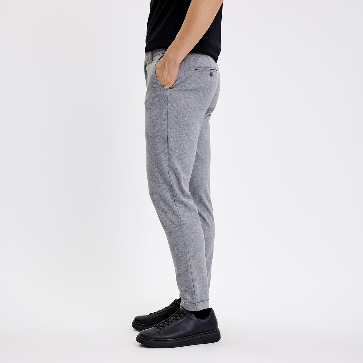 GREY HERRINGBONE ''34''