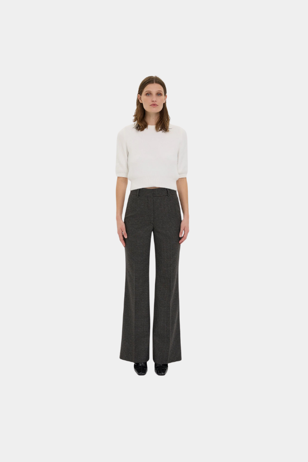 31106 MOCCA CHECK LONG