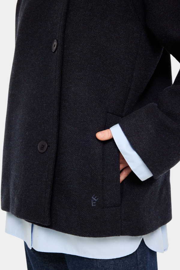 389 NAVY MELANGE