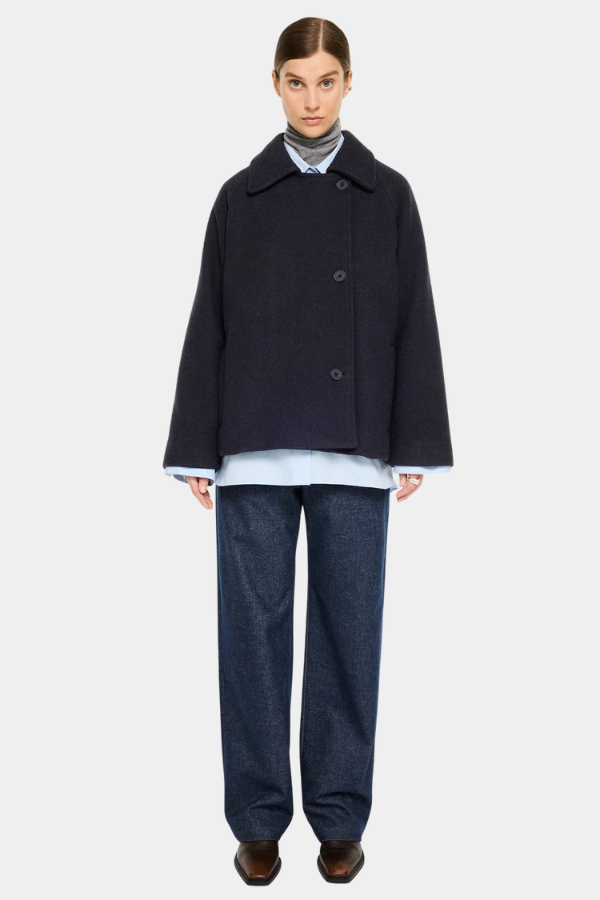 389 NAVY MELANGE