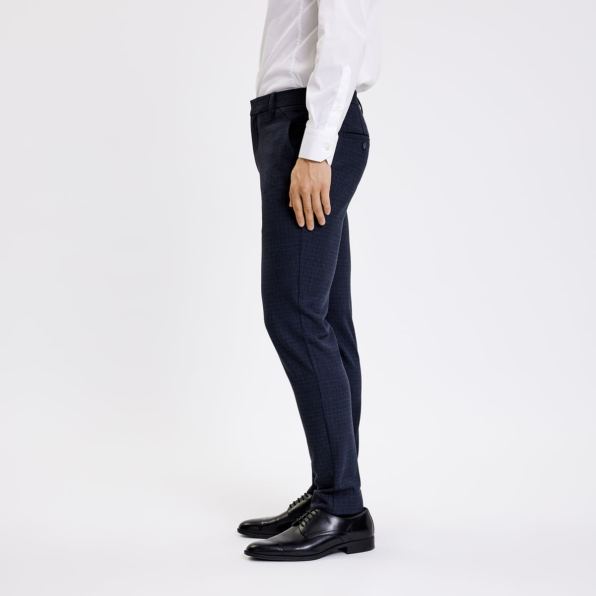 GREY NAVY CHECK ''34''