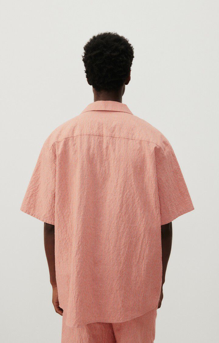 RAYURES GRISES ET ORANGE