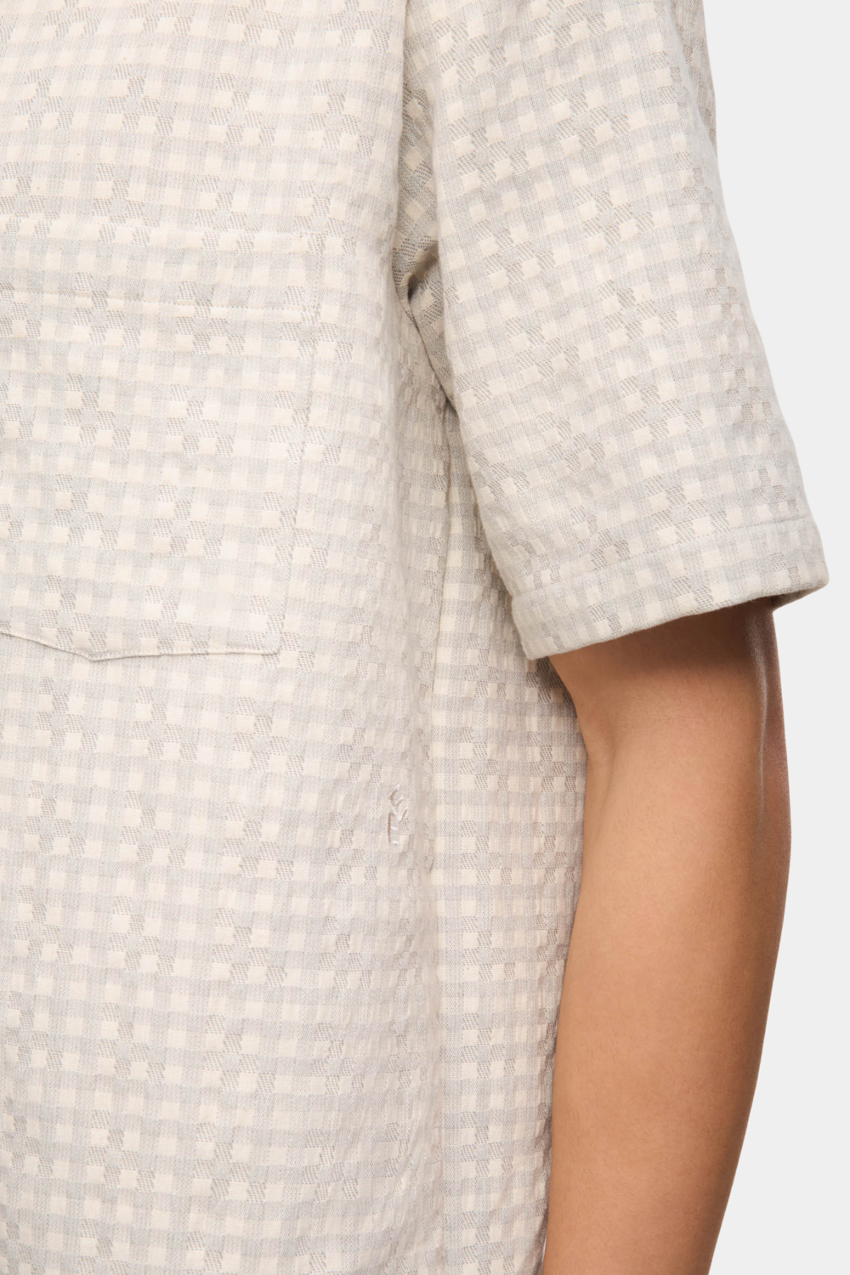288 LIGHT GREY CHECK
