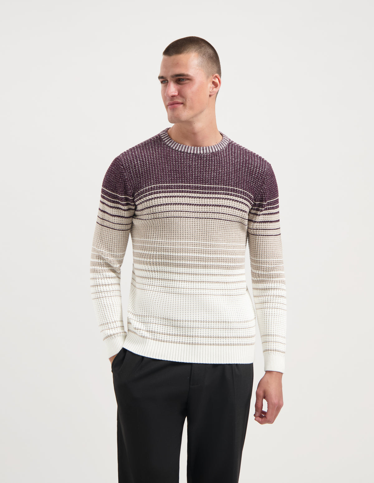 80012 PLUM MELANGE