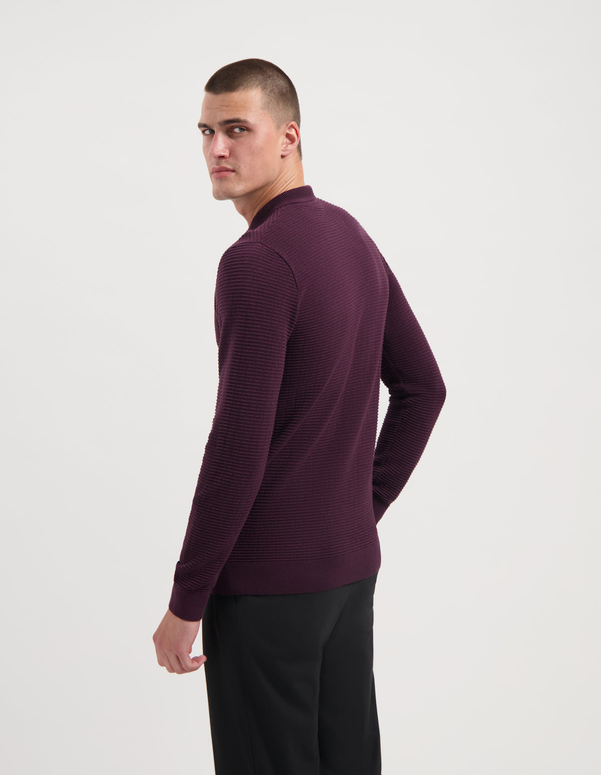 80012 PLUM MELANGE