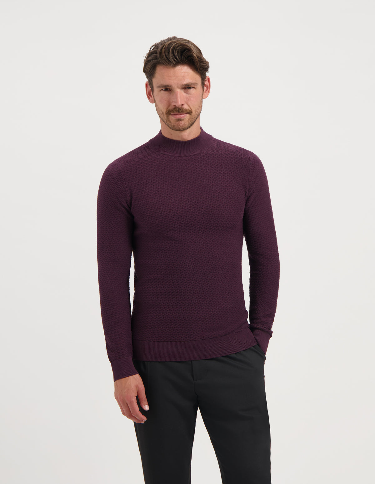 80012 PLUM MELANGE