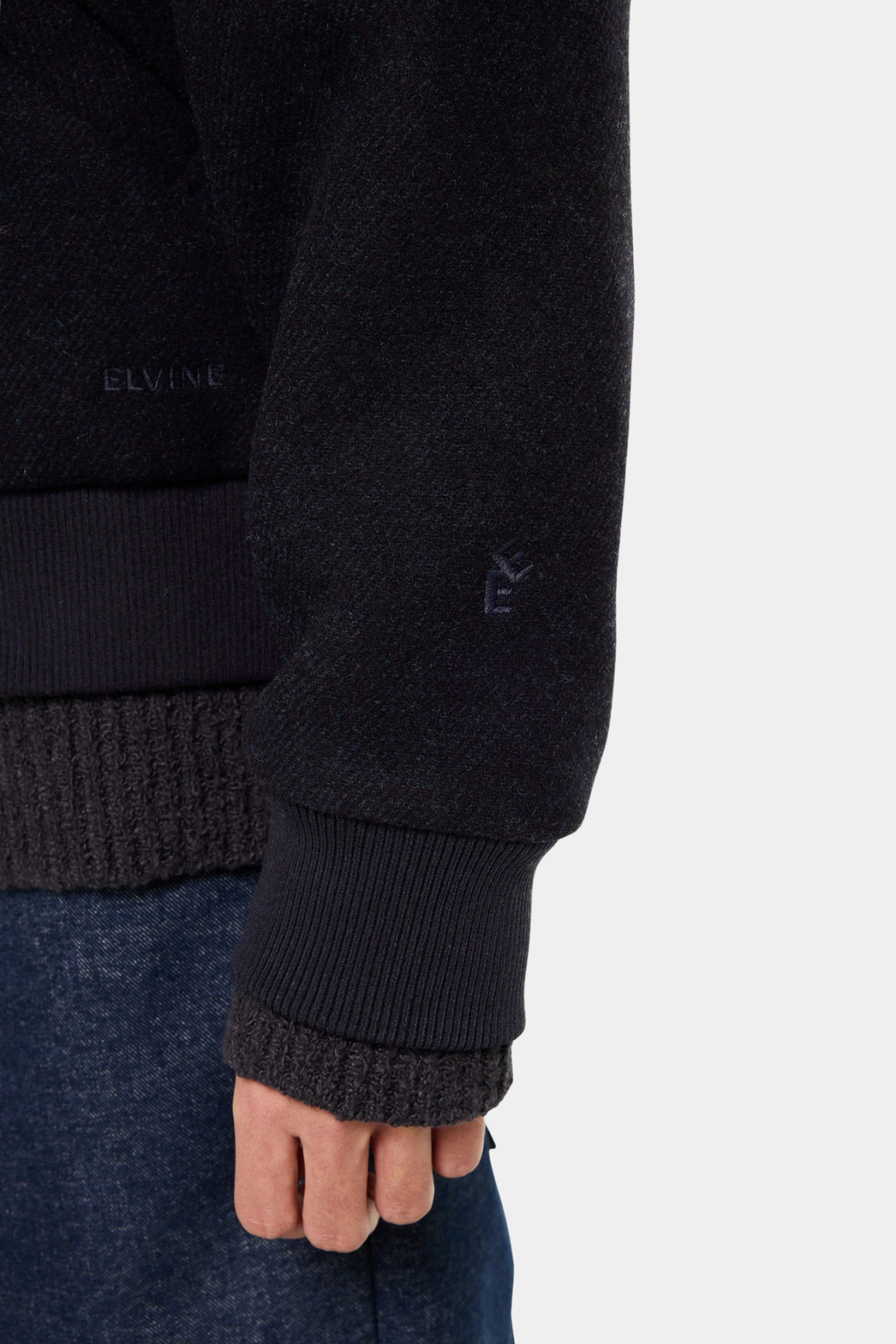 389 NAVY MELANGE